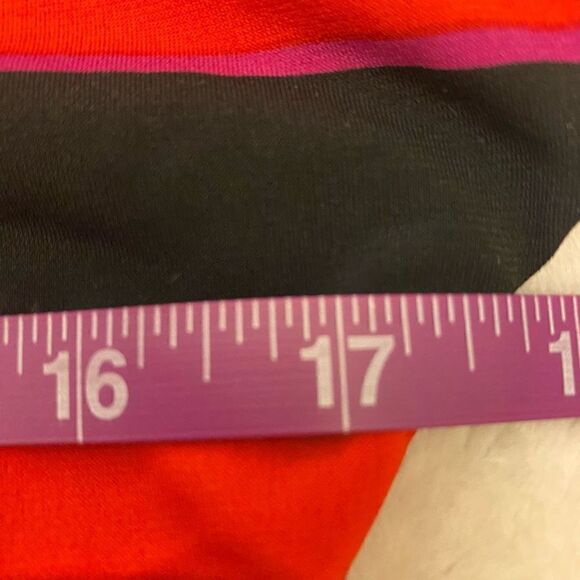 Vintage Suzie black and red striped top - Picture 9 of 10